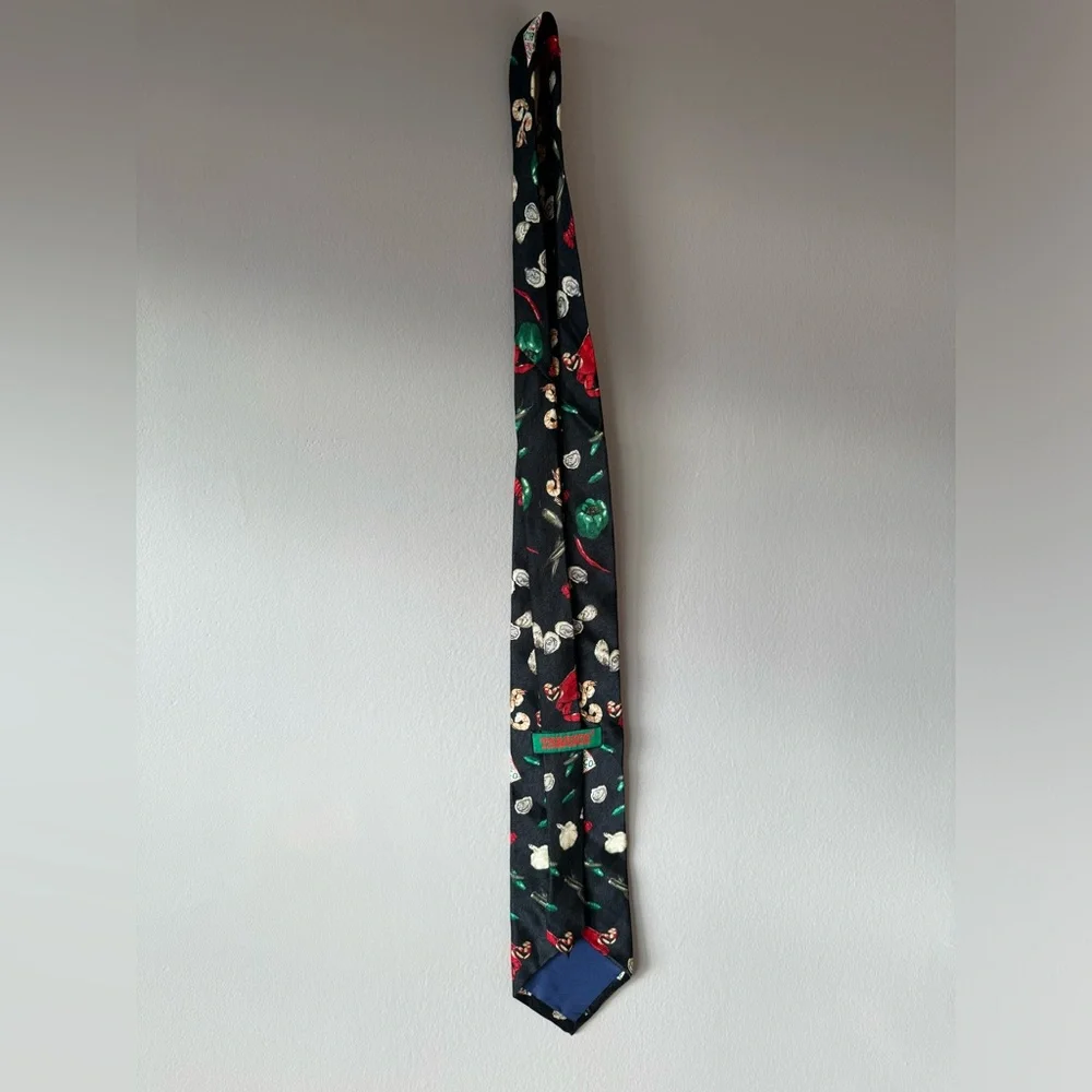 Tabasco Festive Whimsical Hot‎ Sauce Men's Neck Tie